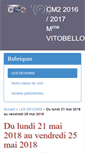 Mobile Screenshot of classe.vitobello.mdsp.fr
