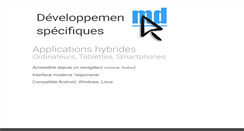 Desktop Screenshot of mdsp.fr