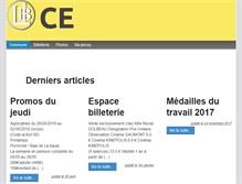 Tablet Screenshot of celbi.mdsp.fr